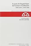 Leçons des années 1958-1959 et 1959-1960 by 