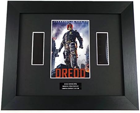 artcandi Judge Dredd Stallone Movie Memorabilia Framed Original Film Cells
