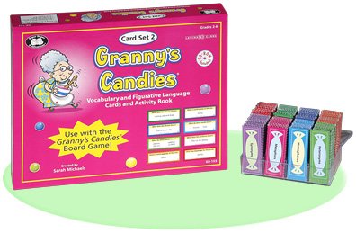 Granny's Candies Vocabulary & Figurative Language Game Cards - Super Duper Educational Learning Toy for Kids