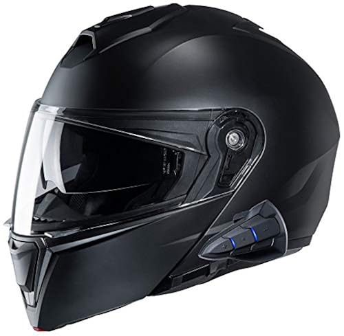 HJC i90 Modular Motorcycle Helmet with Sena 10B Bluetooth Headset