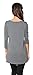 Free to Live 3 Pack: Plus Size Loose Fit Elbow Sleeve Tunics (Black, Charcoal, Navy), 2X
