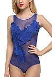 Avidlove Women Lingerie Lace Mesh Baby Doll One Piece Floral Jumpsuit Sleepwear Outfits