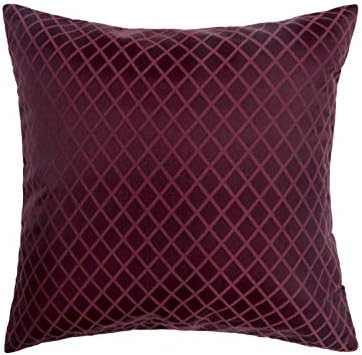 Skipper Furnishings Polyester Cushion Cover - 16" x 16", Maroon
