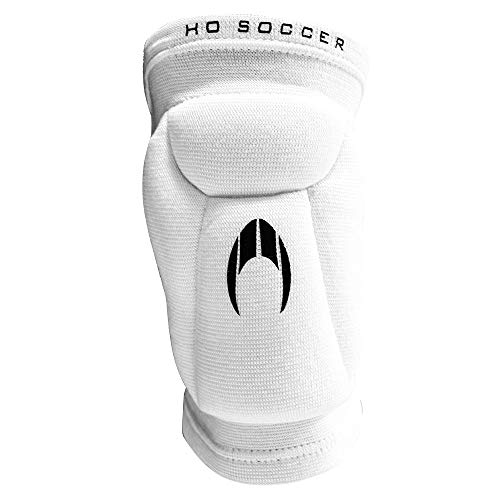 HO Soccer Football Goalkeeper Knee Pad, White