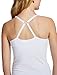Jessica Simpson Clip Down Shelf Bra Nursing Cami White