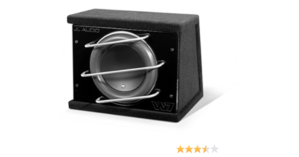 Amazon Com Jl Audio Cls112rg W7ae 12 W7 Anniversary Edition 12w7ae Subwoofer Loaded In Original Jl Enclosure With Front Bar Grills Sub Woofer Box Electronics