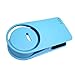 YOY Drink Cup Holder Clip - Table Desk Side Water Glass Beer Bottle Beverage Soda Coffee Mug Holder Cup Saucer Clip Design for Home Office, Blue