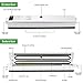 Vacuum Sealer, Etrigger Automatic Vacuum Sealing Machine for Both Dried and Wet Fresh Food, Suitable for Camping and Home Use with 15pcs Vacuum Sealer Bags(20 × 25cm)