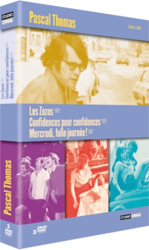Pascal Thomas - Coffret - Les Zozos + Confidences Pour Confidences + Mercredi Folle Journée
