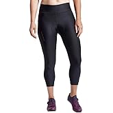 PEARL IZUMI Women's Sugar 21" Cropped Cycling Tights, Wide Waistband & Two Side Cargo Pockets, Reflective Fabric