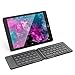 iClever BK06 LITE Bluetooth Keyboard - Foldable Keyboard Sync Up to 3 Devices, Rechargeable Multi Device Folding Keyboard for iPad iPhone Mac Tablet Laptop Android Phone Windows iOS