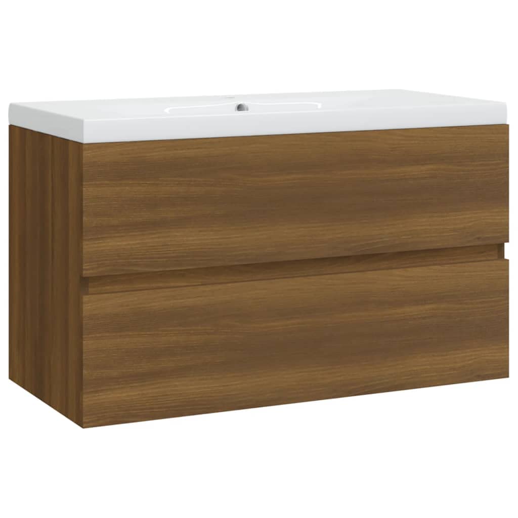 vidaXL-Mueble-con-Lavabo-de-Madera-contrachapada-Roble-marron