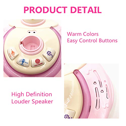 image for OceanEC Kids Karaoke Machine, Kids Karaoke Music Toy Play Set with Mic