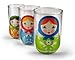 Fred & Friends BABUSHKUPS Nesting Glass Trio