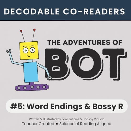 Amazon.com: The Adventures of Bot #1: CVC & Sight Words