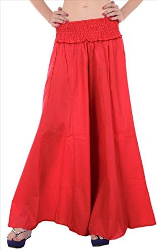 SAJ 3X Plus Size Plazzos Pants for Women Pure Cotton