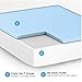 Cool Gel Twin XL Mattress 6 Inch Memory Foam Medium Firm, Gel Memory Foam Mattress Twin XL Cooling, Made in the USA, 6