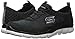 Skechers Sport Women's Gratis Sleek & Chic Fashion Sneaker, Black/White Knit, 8 M US
