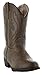 Country Love Little Rancher Kids Cowboy Boots K101-1001 (12, Brown)