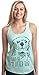 Ann Arbor T-shirt Co. This is My Otter Tank | Cute Otter Lover Top, Women's Racerback Workout Tank-(Racerback, M) Mint