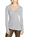 LAmade Women's Fitted V-Neck Tunic Top