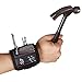 Durable Multi-purpose Magnetic Wristband with Strong Magnets For Holding Screws Nails Bolts Drilling Bits Screws and Small Tools The Best Tool Gift for DIY Handyman Men HSZ-12 1 Pack
