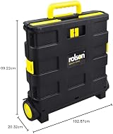 Rolson 68900 Folding Boot Cart 25 Kg Capacity Lightweight Plastic view 6