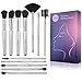 Makeup Brushes, SOLVE 12pcs Makeup Brush Set Premium Synthetic Silver Foundation Concealer Blending Eye Shadows Face Make up Brush Sets with Box