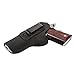 Made in USA 1911 Holster | Ultimate Suede Leather IWB Holsters - Fits All 1911 Handguns | Kimber - Colt - S & W - Sig Sauer - Rock Island & More | Concealed Carry 1911 IWB Holster | Black - Left Hand