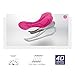 Santic Women's Cycling Shorts 4D Padded Elastic Comfortable Bike Shorts Black-Pink