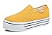 Aisun Women's Slip On Platform Loafers Canvas Shoes Sneakers