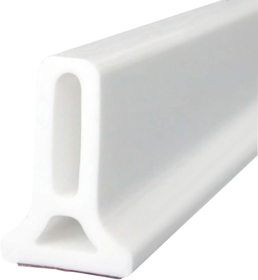 YHCWJZP Water Stopper, 50-120cm Home Bathroom Kitchen Adhesive Rubber Shower Barrier Water Stopper