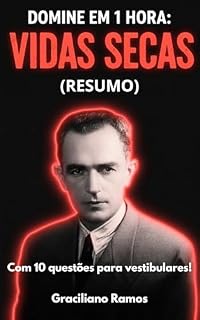 Livro DOMINE EM 1 HORA: Vidas Secas: Resumo Essencial e Análise Crítica com 10 Questões de Vestibulares!
