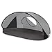 ONIVA - a Picnic Time brand - Manta Portable Beach Tent - Pop Up Tent - Beach Sun Shelter Pop Up, (Gray with Black Accents)