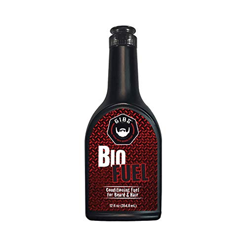 GIBS Grooming Biofuel Conditioning Fuel for Beard & Hair, Warm Wisps of Fiddlehead, Fern, Clove, Sandalwood and Musk, 12 fl. oz.