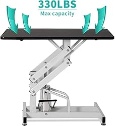 Hydraulic Pet Grooming Table for Large Dogs
