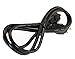 UpBright 3-Prong AC Power Cable Cord Compatible with Monster Rockin' Roller 2 3 4 RR2 RR3 RR4 RR-PRO RRPRO Rockin Roller Pro Series 100 Watts 100W Portable Water Resistant Bluetooth Wireless Speaker