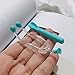MUDOR Soft Contact Lense Remover and Insertion Tool - Contact Lens Handler Device Includes Tweezers and Soft Scoop, Contact Lens Removers Tool (Blue)