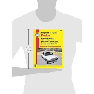 Dodge Camionetas: 1500 (1994 al 2001) y 2500/3500 (1994 al 2002) (Haynes en Espanol Manual de Reparacion) (Spanish Edition)