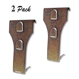 Queen Size Brick Clip Fastener Hanger Supports 25lb Fits 2.5