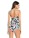 Ekouaer Womens 2 Piece Push Up Vintage Floral Peplum High Waist Bikini Swimsuit