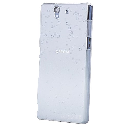 Sony Xperia Z - L36H | iCues Water Drop Case White |[Screen Protector Included] Cover Shell Shookproof