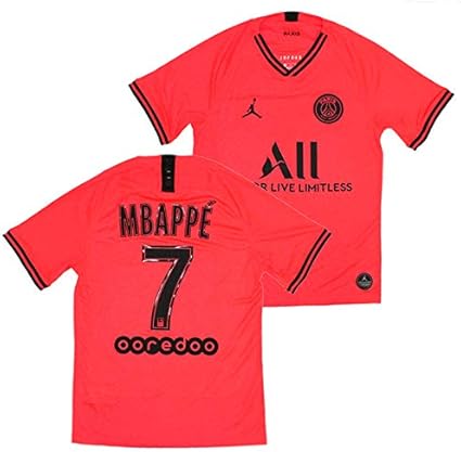 Amazon Co Jp Nike ナイキ パリサンジェルマン ジョーダン 19 アウェイ 半袖 ユニフォーム No 7 エムバペ Aj5552 613 7m インポートs スポーツ アウトドア
