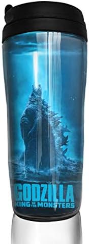 Coffee Cup Customized 12 Oz Thermos Mug God-Zilla Monsters King Double Wall Vacuum Insulated Bottle Creative Stainless Steel Tumbler Travel Tumbler