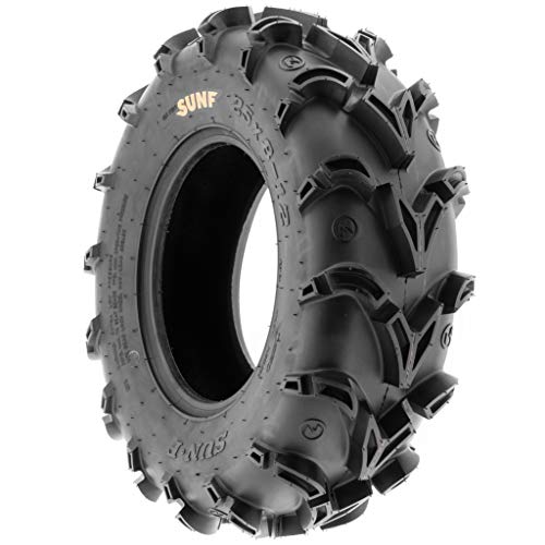 SunF Mud Race Replacement ATV UTV 6 Ply Tires 28x10-12 28x10x12 Tubeless A050, [Set of 4] - Thumbnail 4