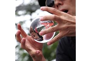 DSJUGGLING Clear Acrylic Contact Juggling Ball 95mm - Approx. 3.75" for isolations and Body Rolls