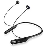 dyplay ANC 30 Active Noise Cancelling Bluetooth in Ear Earbuds w/Built-in Mic Neckband Earphones 12 Hours Playtime Sweatproof for Gym Running Workouts for Airplane Travel City Traffic