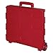 Office Depot Mobile Folding Cart with Lid, 16in. x 18in. x 15in., Red, 50802
