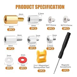 mankk M.2 SSD Screw Kit NVMe Screw M.2 Screw SSD