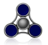 Phevos EDC spinner fidget toys,Ultra Durable High Speed fidget spinners Stress Reducer, for Autism Adult Children ,Rotate for 3-5 minutes( flower blue)